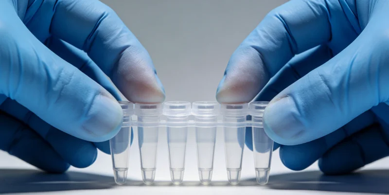 医生正在向患者解释病情,背景有