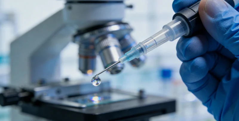 专业实验室内,技术人员操作精密