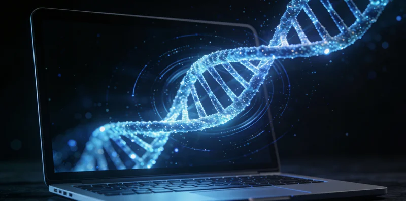 专业人员在郴州向市民讲解肠癌基因检测报告