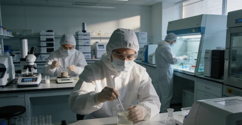 专业人士正在解读基因检测报告