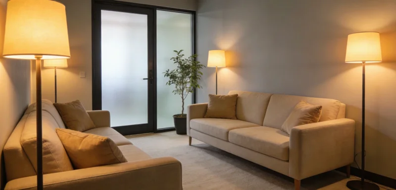 专业人员正在向用户解读基因检测