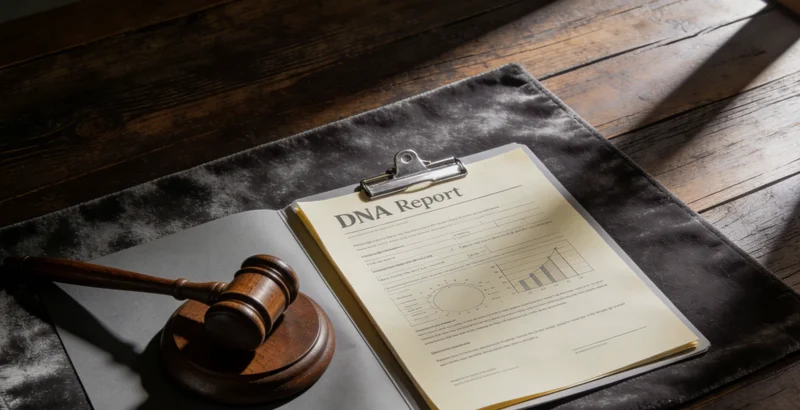 一位医生正在实验室里认真查看和