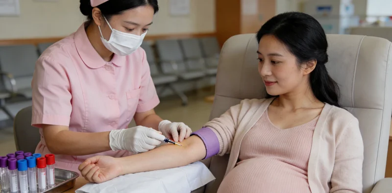 钦州市民在咨询健康检查