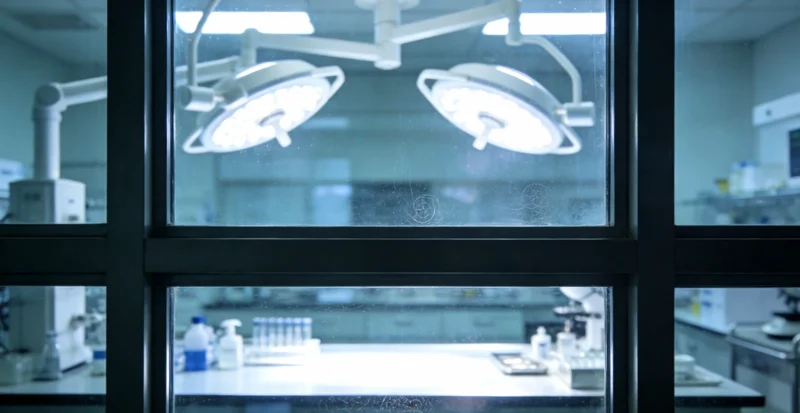 专业实验室进行病毒基因检测的工