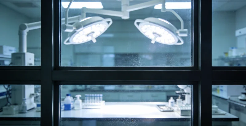 在整洁明亮的咨询室内,一位专业的健康顾问正微笑着为一位汕头本地居民面对面解读基因检测报告