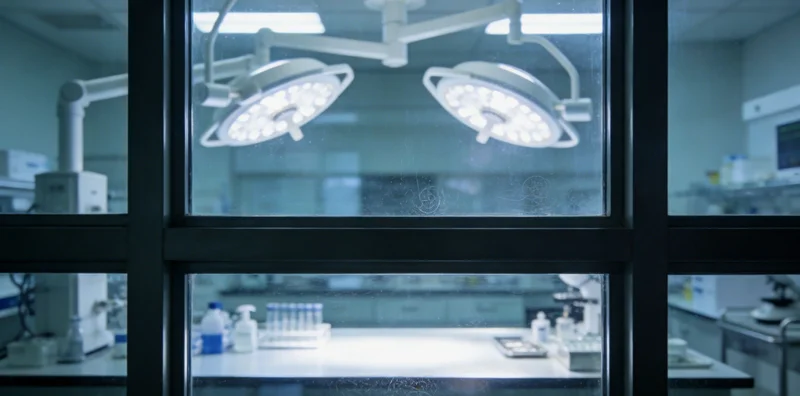 遗传咨询师正在向患者展示和解读基因检测报告,两人专注交流