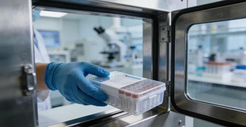 专业人士在向市民解读基因检测报告