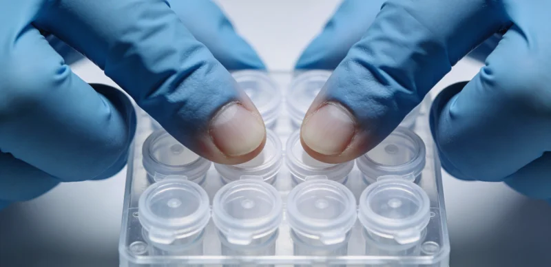 医生正在为患者讲解基因检测报告