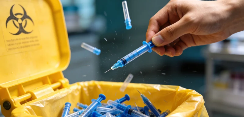 镇江某医院内，家属与医生正在交