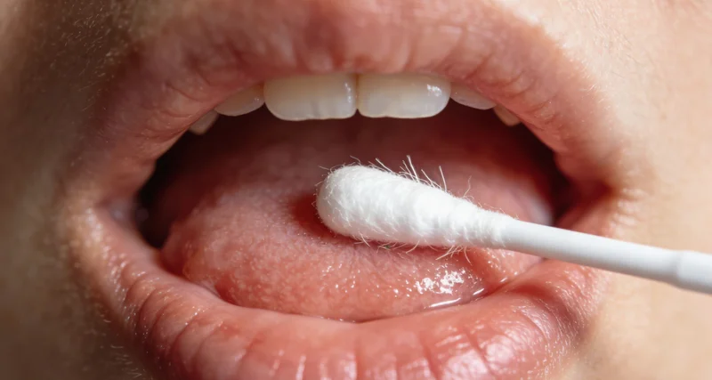 医护人员正在无菌条件下采集血液