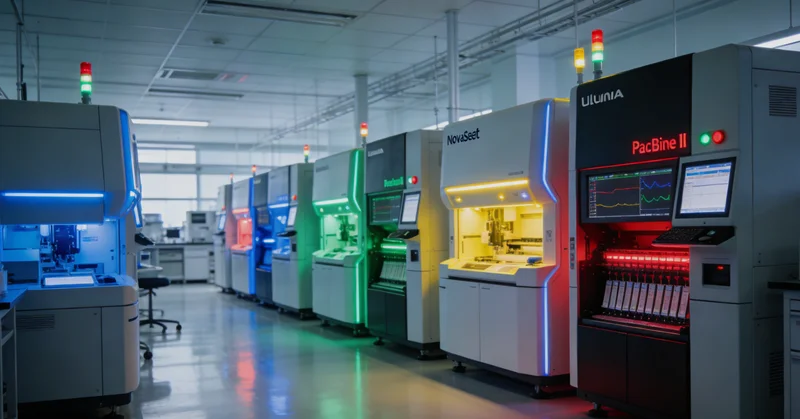 郑州基因检测实验室工作场景