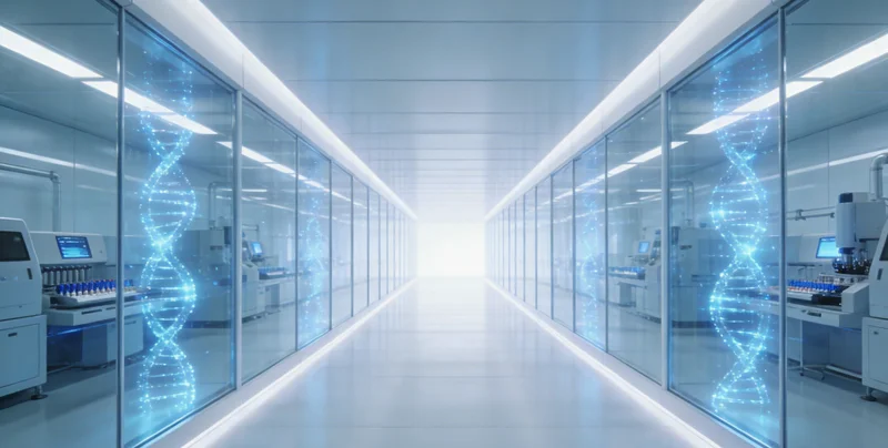 整齐摆放的居家粪便采样管、采样