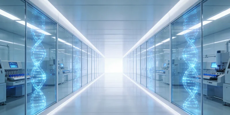 专业人员进行样本采集的场景