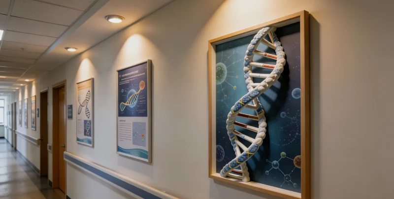 一个带有问号图案的简洁背景,旁