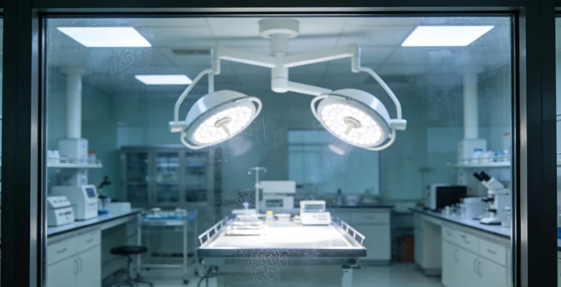 实验室内技术人员操作高通量测序