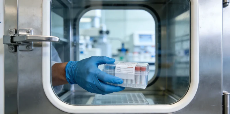 临床医生讨论检测结果