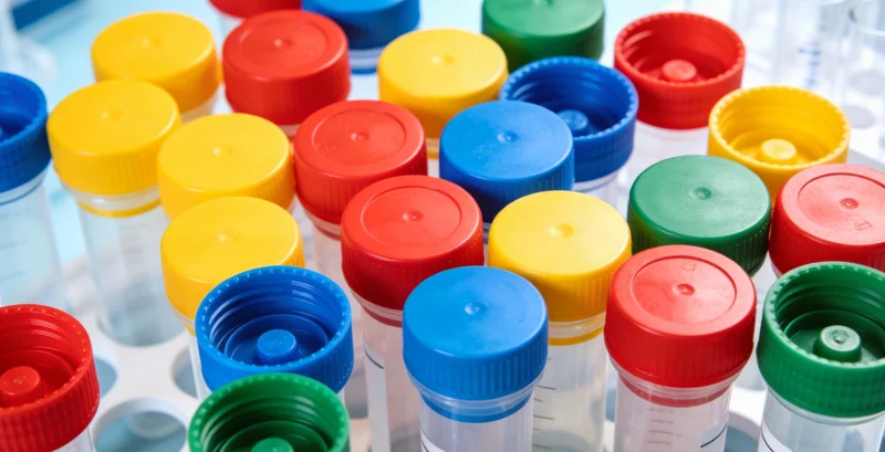 专业人员在实验室进行STD基因