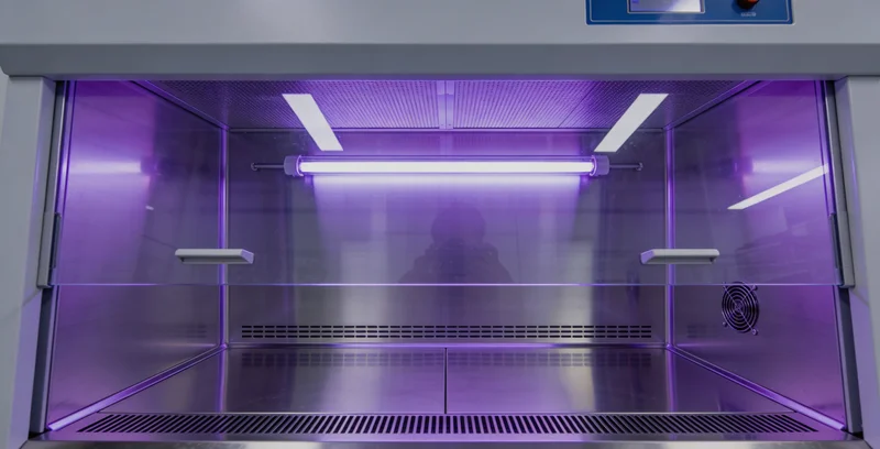 基因检测设备工作原理示意图