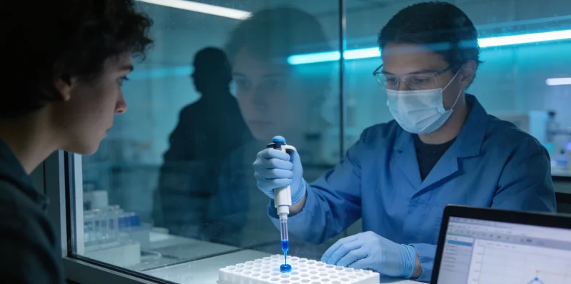 专业实验室进行RNA样本处理