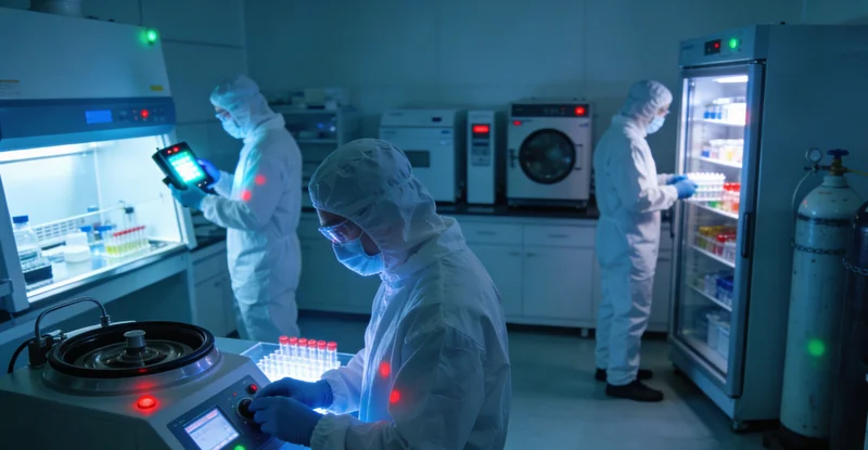 在诊室内,一位医生正用手指着基