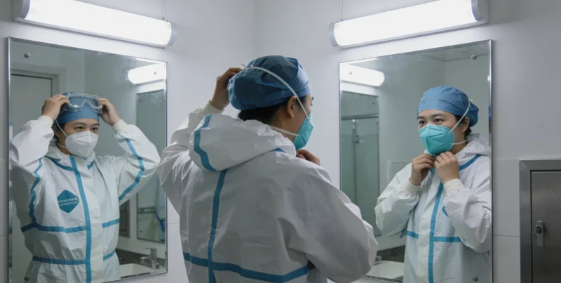 一位女性在阳光下绽放笑容，寓意