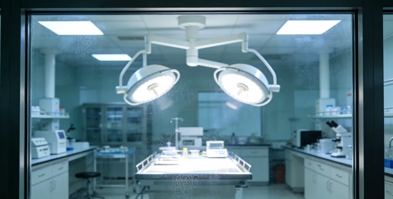 在温馨的室内，专业人员正在为一位女性耐心解读基因检测报告