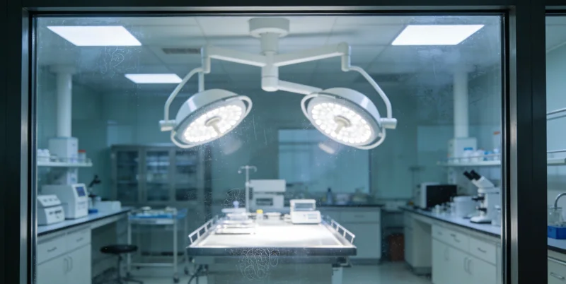 实验室技术人员正在进行基因检测