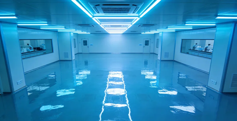 专业医学实验室技术人员正在进行