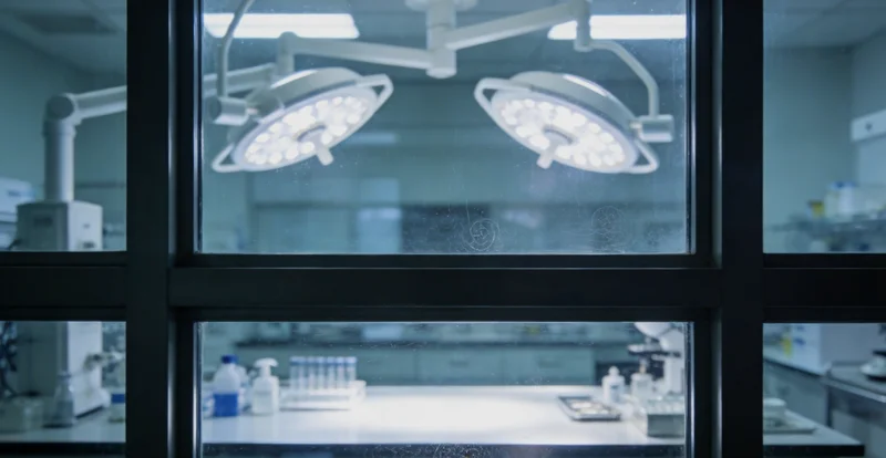 专业基因检测实验室工作场景