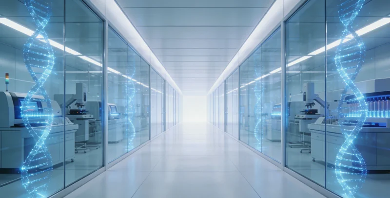 肺炎病原基因检测原理示意图，展