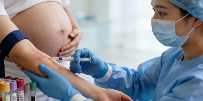 阜新女性在医院咨询健康检测服务