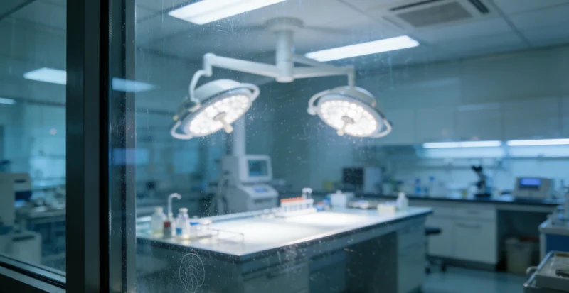 专业的基因检测报告示意图，显示DNA序列和数据分析