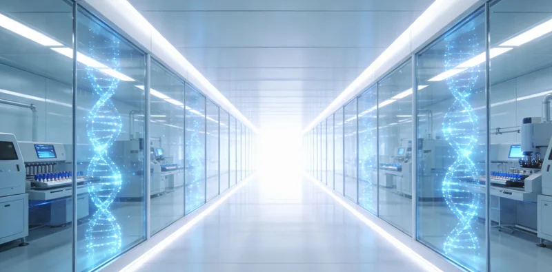 医生正在电脑前仔细查看一份详细