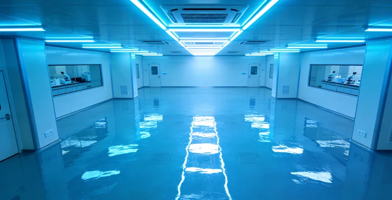 现代化医学实验室内，技术人员正