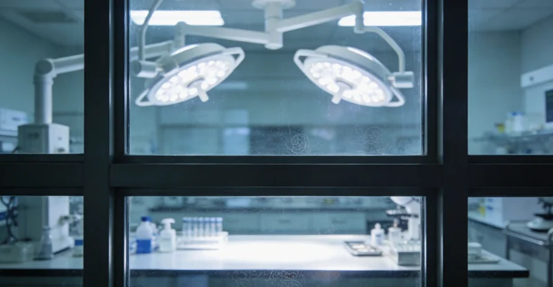 科研人员在高标准实验室内进行精