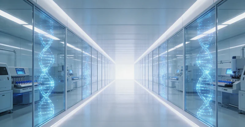 医生正在向咨询者耐心解读基因检