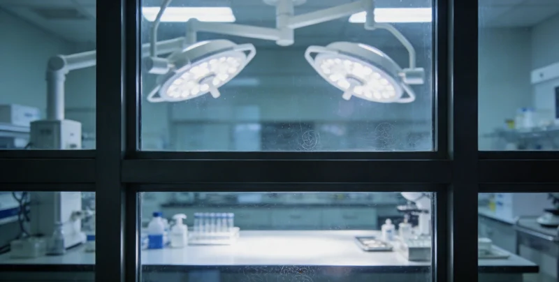 专业实验室进行基因检测操作