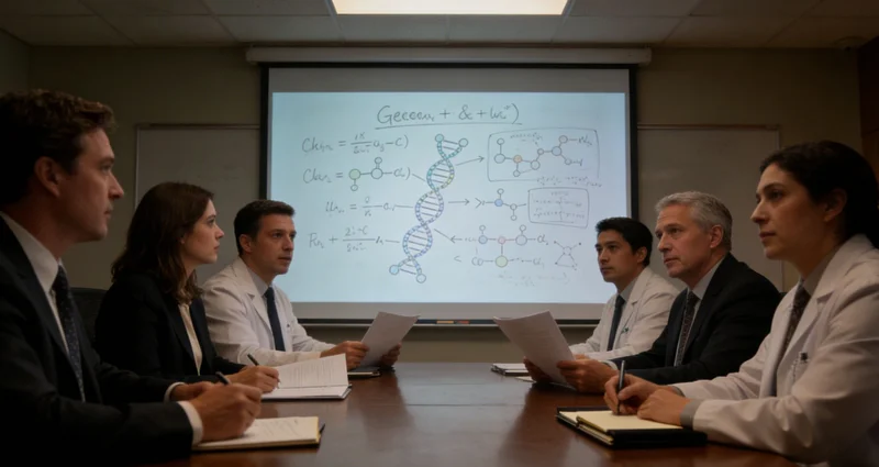 展示胰腺癌相关基因概念的示意图