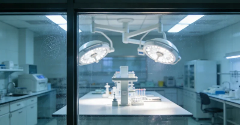 专业人士正在解读基因检测报告,进行一对一咨询