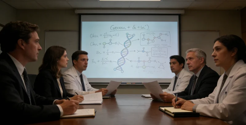 医生在病房讨论重症感染患者的病