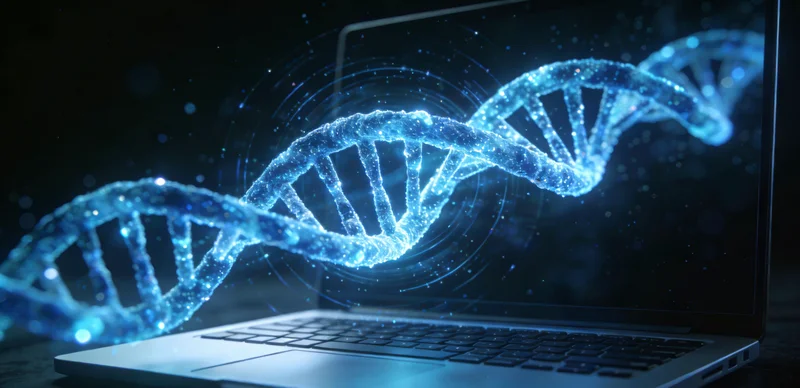 医生正在向肺癌患者解释基因检测报告的重要性