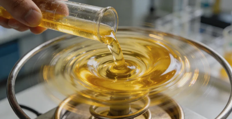 医生在办公室内,正向患者展示并解读一份基因检测报告