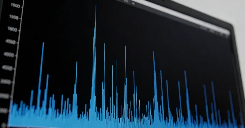 医生正在显微镜下观察病理切片,进行淋巴瘤诊断