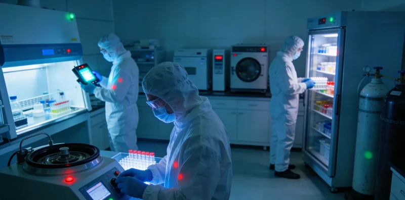 专业人士正在为咨询者一对一解读