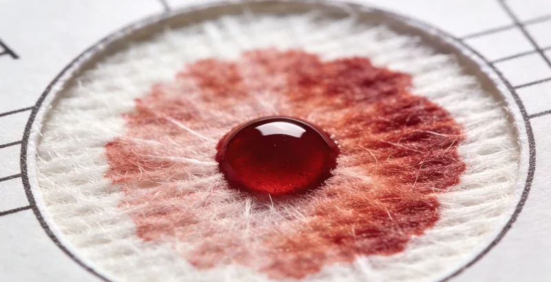 摆放在桌上的基因检测样本采集工