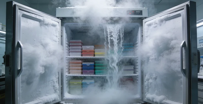 林业工作者在森林中作业，提示特