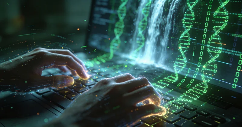 高科技实验室内，精密仪器正在进