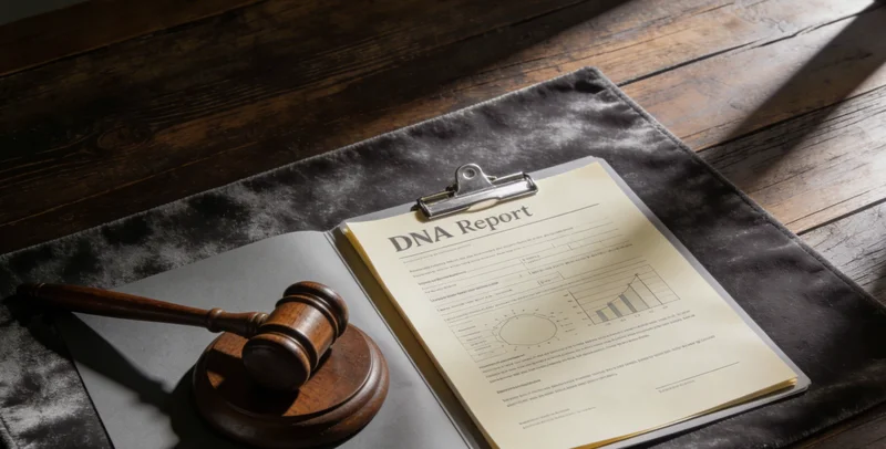 家庭在查看并讨论基因检测报告