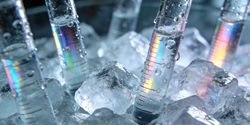 专业人员指导使用采样管留取样本