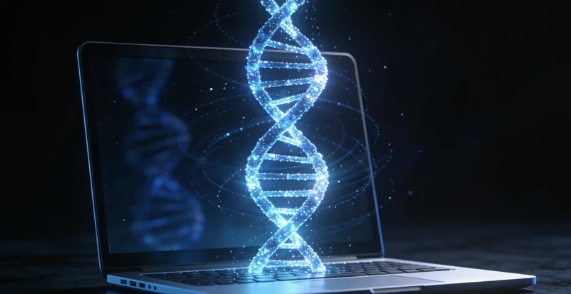 专业人员为市民解读肝癌基因检测报告